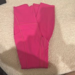Lululemon sonic pink align leggings